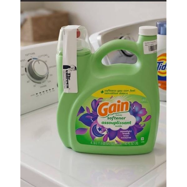 Gain Fabric Softener, 4.16L (140 FL OZ), Moonlight Breeze