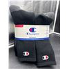 Image 3 : Champion Performance 8 Pairs Men's Full Cushion Crew Socks