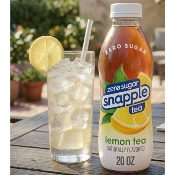 Snapple Zero Lemon Tea 473 mL Bottles – Set of 6