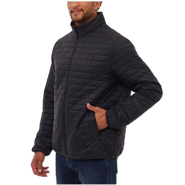 Bench Men's Quilted Jacket, Size S/P, Black