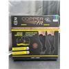 Image 2 : Copper Fit Energy Compression Socks, Black, Sizes L/XL, 2 Pairs