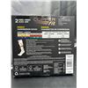 Image 3 : Copper Fit Energy Compression Socks, Black, Sizes L/XL, 2 Pairs