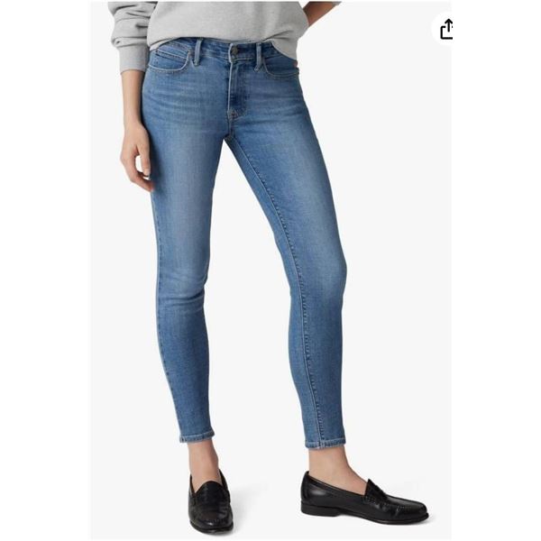 Levi's 711 Skinny Jeans, Size 28x30, Mid-Rise, Stellar Stretch