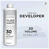 Image 1 : Clairol Professional Pure White 30 Volume Cream Developer 16 Fl Oz