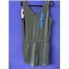 Image 2 : Sleeveless Women's Romper L/G Size With Drawstring Waist