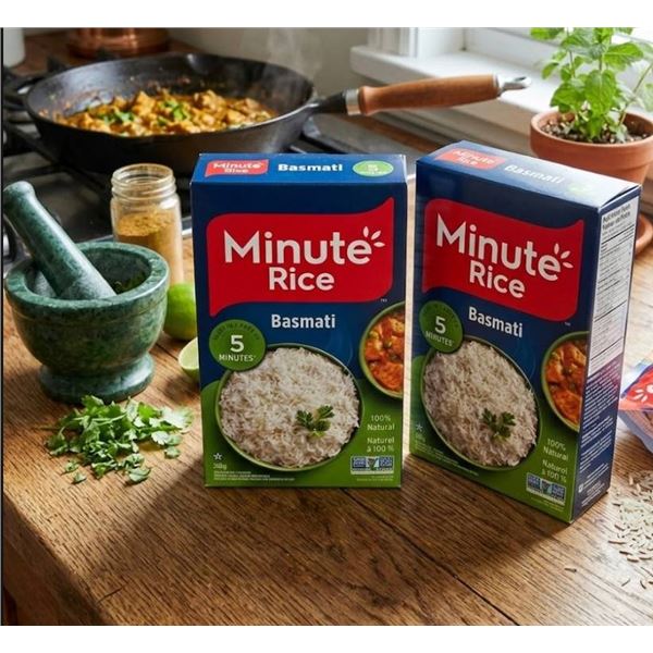 Minute Rice Basmati, 500g, 2 Units