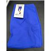Image 2 : Women’s Bright Blue Medium Capri-Length Leggings with Side Pockets Size Medium