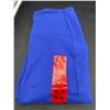 Image 4 : Women’s Bright Blue Medium Capri-Length Leggings with Side Pockets Size Medium