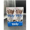 Image 2 : Glico Pocky Cookies & Cream Biscuits Snack Pack - 10 PKGS