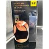 Image 2 : Aurum Sports Bra 2-Pack S/P Square Neck Design Size Small