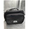 Image 3 : Roots Compact Lunch Bag in Black with Dual Zipper Design