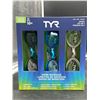 Image 2 : TYR Junior Swim Goggles 3-Pack for Ages 10+