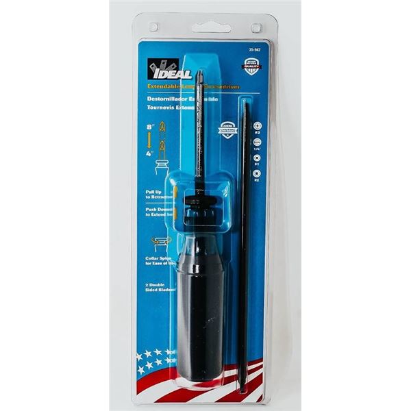 Ideal 35-947 Extendable Length Screwdriver