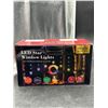 Image 2 : LED Star Window Lights, 76 LED, 9 Stars Decorative Lighting System
