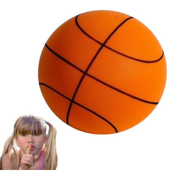 Lot of 2 - Silent Basketball Dribbling Expert - Indoor Training Foam Ball with Uncoated High-Density