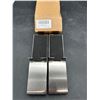 Image 2 : KITHOLD Extended Shower Door Hook, Drilling-Free, Silver