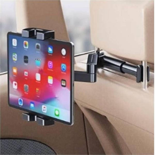 Car Headrest Mount for Tablets and Cell Phones, Model X003QX6ZOJ