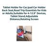 Image 3 : Car Headrest Mount for Tablets and Cell Phones, Model X003QX6ZOJ