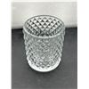 Image 3 : BPFY 12 Pack Clear Glass Votive Holders with Diamond Pattern