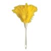 Image 1 : Lot of 10 - Turkey Feather Duster, 14 in, Yellow