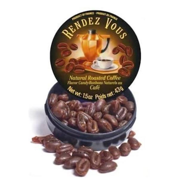 Lot of 3 - Rendez Vous French Coffee Candy  12 x 43g , Made in France