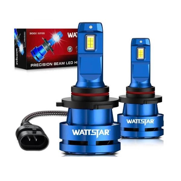 Wattstar Precision Beam LED Headlight 50W 10000LM M21 Pair of 2