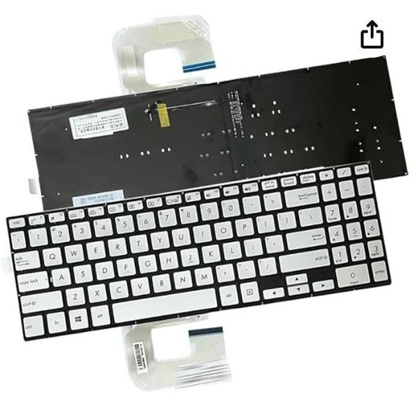 Gintai Laptop US Keyboard R UX561UN Q505UA Replacement Keypad