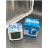 Image 2 : Square LED Color Change Digital Alarm Clock With Hockey Theme