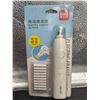 Image 3 : Lot of 2 Deli Electric Erasers No. 71073 with 10 Refills, Battery Operated WHITE