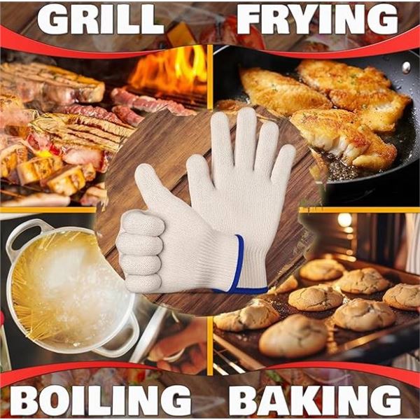 Heat Resistant Glove, King Fryer and BBQ