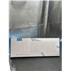 Image 2 : Omoton Bluetooth Keyboard and Mouse Combo, Silver Finish