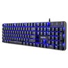 Image 1 : EagleTec KG050-BR LED Mechanical Keyboard, Black