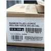 Image 4 : Sweet Sixteen Rainbow Filled Licorice 100 g, Case of 12 Units