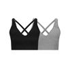 Image 1 : PUMA 2-Pack Sports Bra - Medium, Convertible Back Design