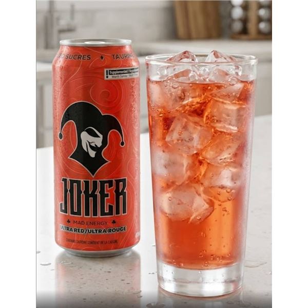 Joker Mad Energy 473ml Beverage Cans - 11-Count