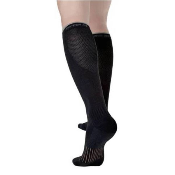 Copper Fit Energy Compression Socks, Black, 2 Pairs, Unisex, S/M