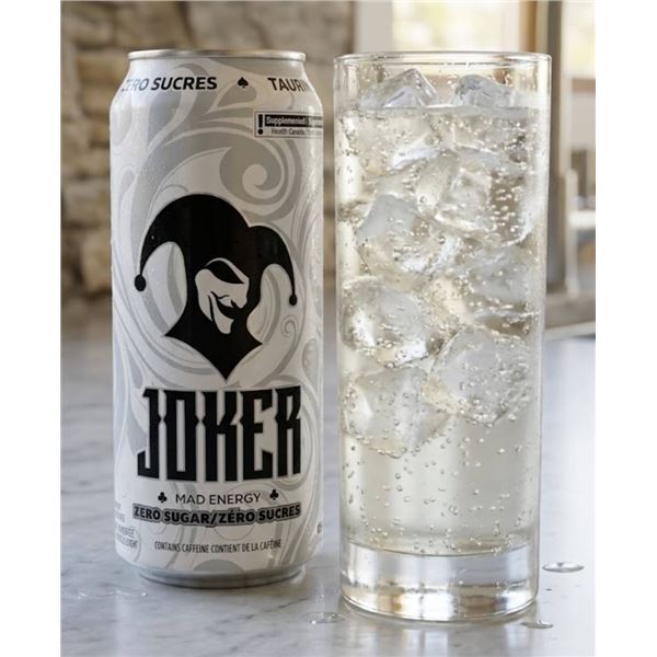 Joker Mad Energy Zero Sugar Energy Drink - 11 Cans - 473ml Each