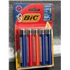 Image 2 : BIC Multi-Color Full-Size Lighters Pack – 5 Count ** Colors May Vary**