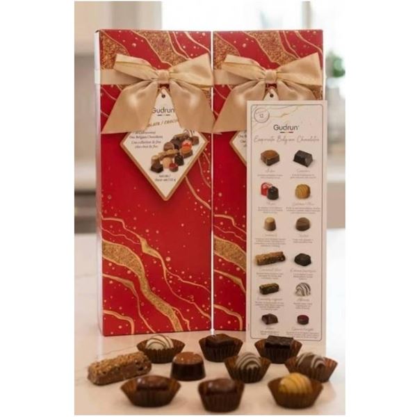 Gudrun Fine Belgian Chocolate Collection, 534 g