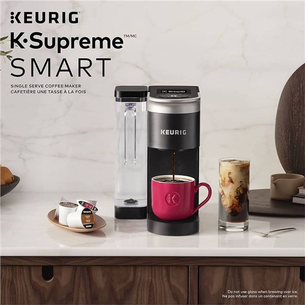 Keurig K-Supreme Coffee Maker With Multistream Technology, Multiple Cup Sizes