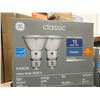 Image 2 : Lot of 8 - GE PAR20 Classic LED Indoor Floodlight Bulbs, 7W, 5000K, Pack of 2