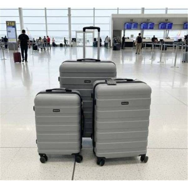 Pack & Fly 3-Piece Set Silver Edition Luggage
