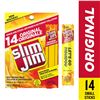 Image 1 : Slim Jim Snack Size Sticks, 14 Count, Spicy Sausage Snack, 112g