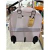 Image 3 : Rain Snoe Rolling Backpack with Quilted Design and Extendable Handle