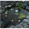 Image 1 : Smartpond Mini LED Lights, Low Voltage, 6 Units with Dusk to Dawn Sensor