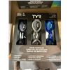Image 4 : TYR Swim Goggles Trio Packs for Adults and Juniors (Models LGT-1989123, LGT-1999121)