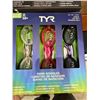 Image 3 : TYR Swim Goggles Trio Packs for Adults and Juniors (Models LGT-1989123, LGT-1999121)