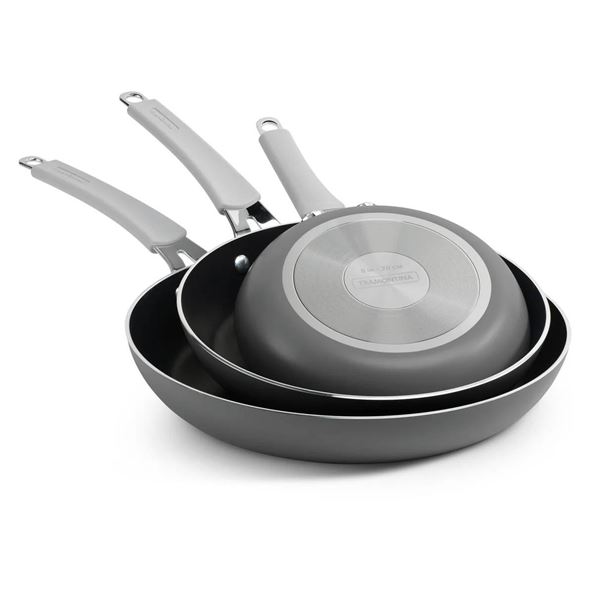 Tramontina Aluminum Nonstick Skillet 3-Piece Fry Pan Set
