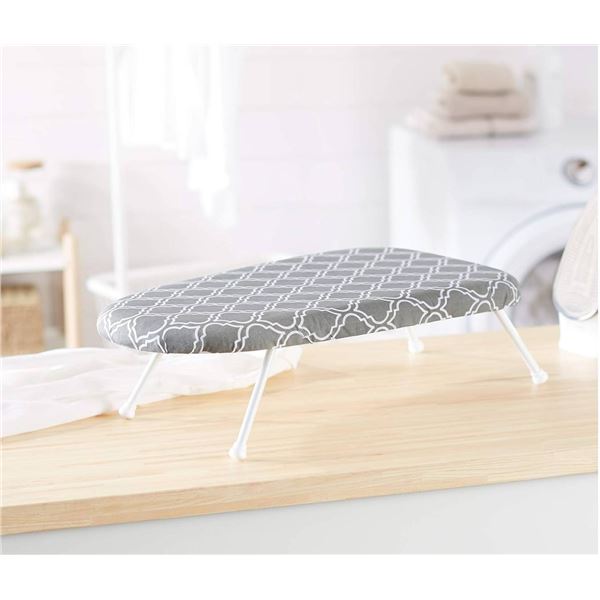 Amazon Basics Tabletop Ironing Board with Folding Legs
