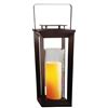 Image 1 : TX Brands Indoor/Outdoor Pillar Candle Lantern with Remote Control